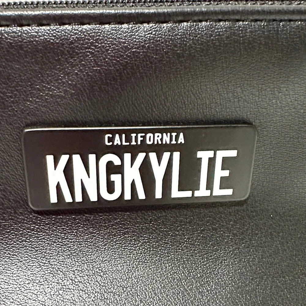 Kylie Cosmetics “King Kylie” Black Cosmetic / Toiletry Bag